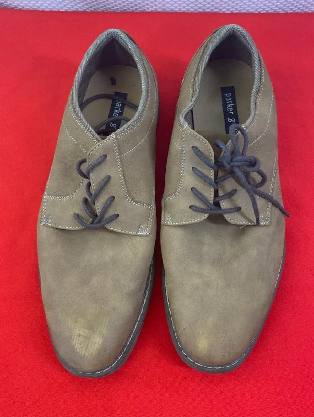 Parker & Sky Dayoko Brown Casual Oxford Dress Shoes Men's Size 11M
